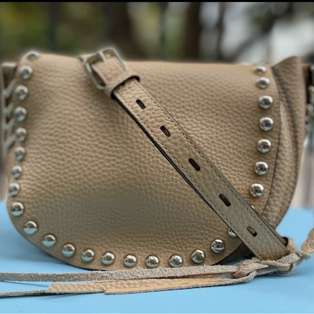 Rebecca Minkoff Tan Studded Crossbody Bag